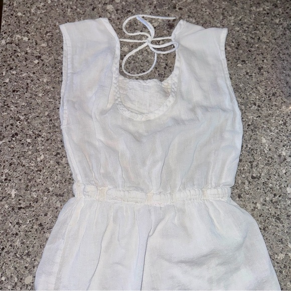 Hurley The Wolf Moon Dress - White - Size Small - Picture 3 of 11